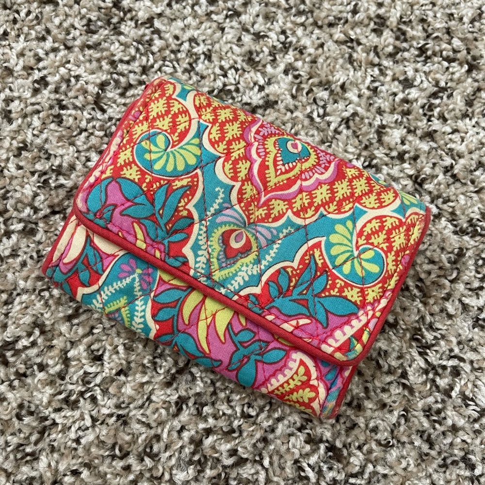 Vera Bradley Trifold Wallet Colorful